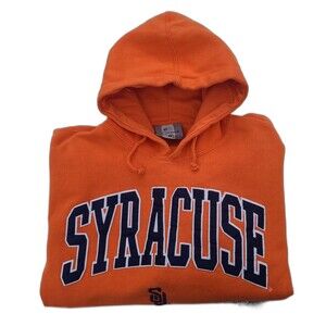 Vintage Syracuse University Embroidered Hoodie Sweatshirt J. America